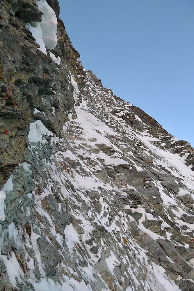 Solos Faces Nord Cervin Grandes Jorasses Grand Pilier d'Angle — photo 3