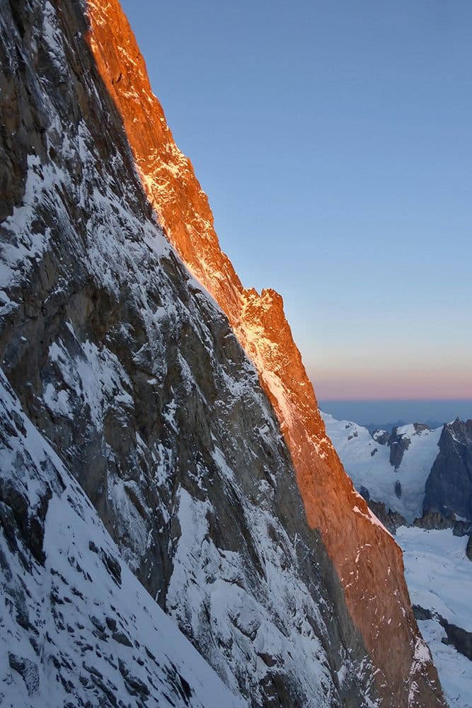 Solos Faces Nord Cervin Grandes Jorasses Grand Pilier d'Angle — photo 10