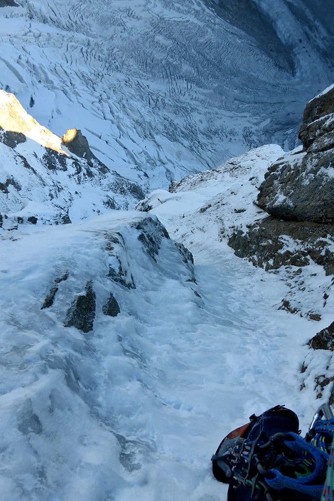 Solos Faces Nord Cervin Grandes Jorasses Grand Pilier d'Angle — photo 13