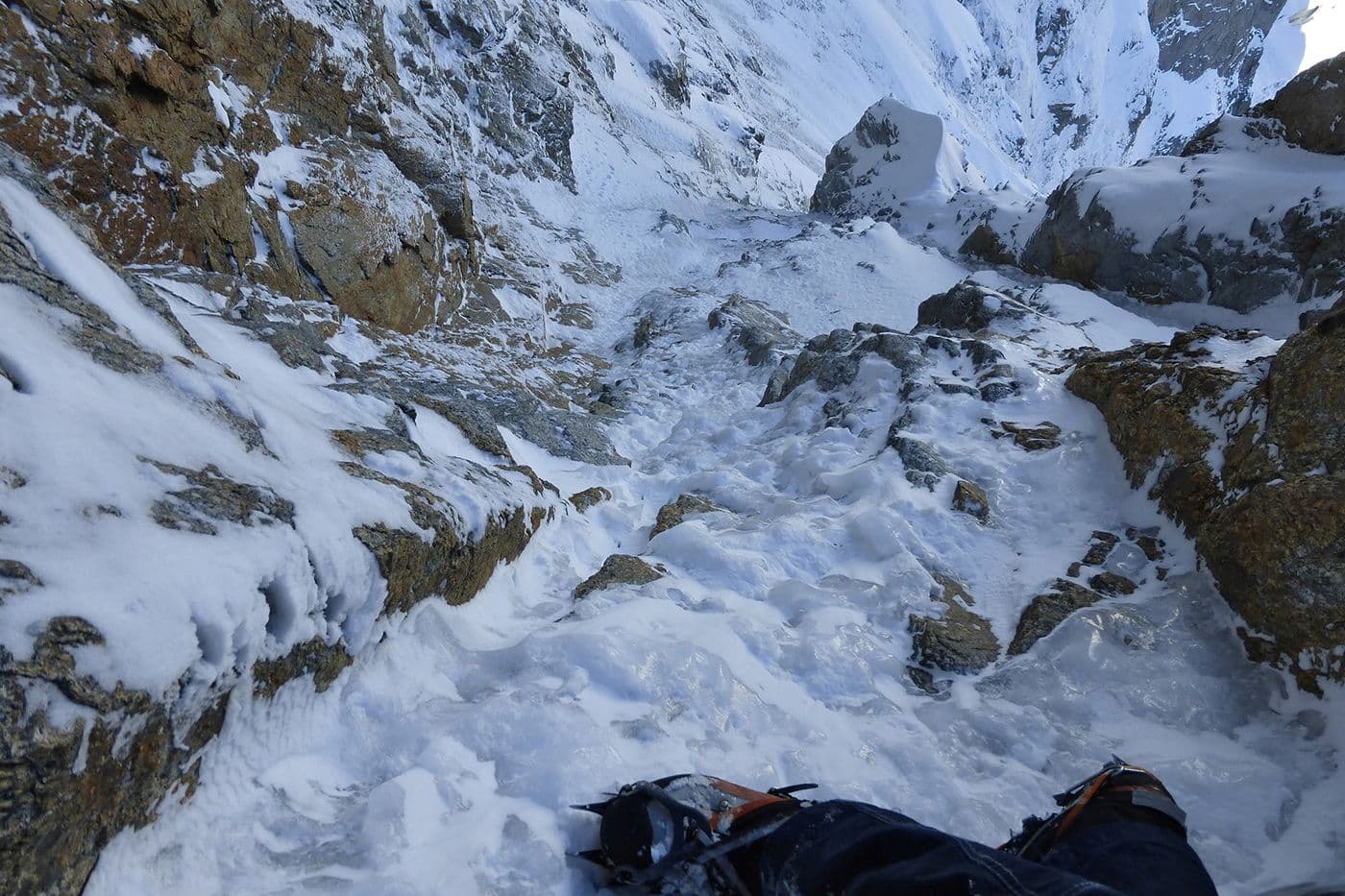 Solos Faces Nord Cervin Grandes Jorasses Grand Pilier d'Angle — photo 17