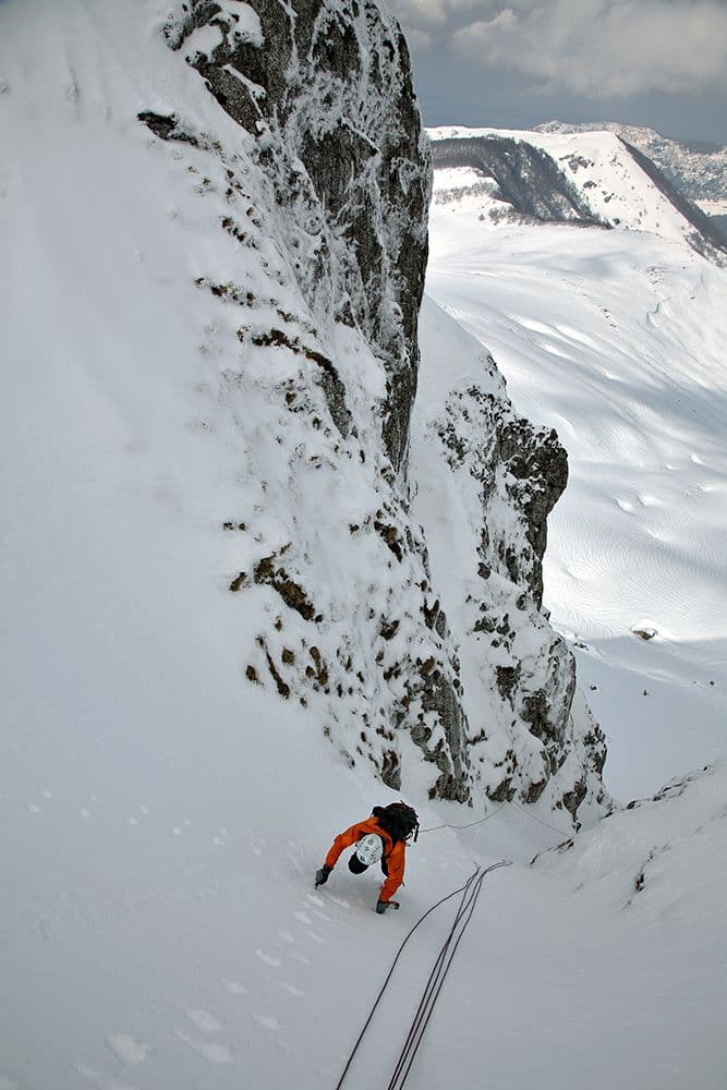 Dry Toofing Alpinisme Mixte Crête de Coos Moule de Jaut Vallée Ossau — photo 2