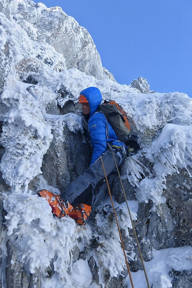 Dry Toofing Alpinisme Mixte Crête de Coos Moule de Jaut Vallée Ossau — photo 4
