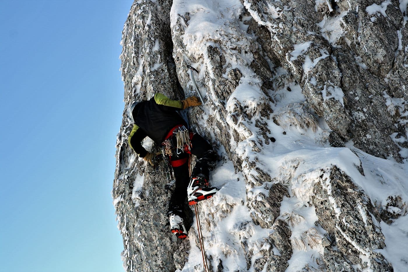 Dry Toofing Alpinisme Mixte Crête de Coos Moule de Jaut Vallée Ossau — photo 8