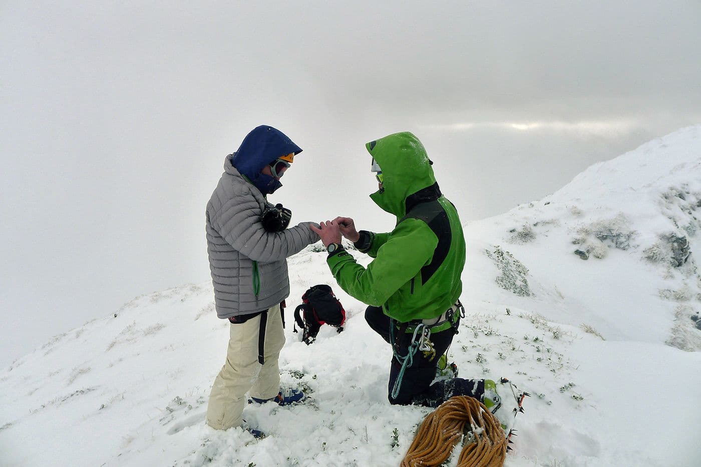 Dry Toofing Alpinisme Mixte Crête de Coos Moule de Jaut Vallée Ossau — photo 12