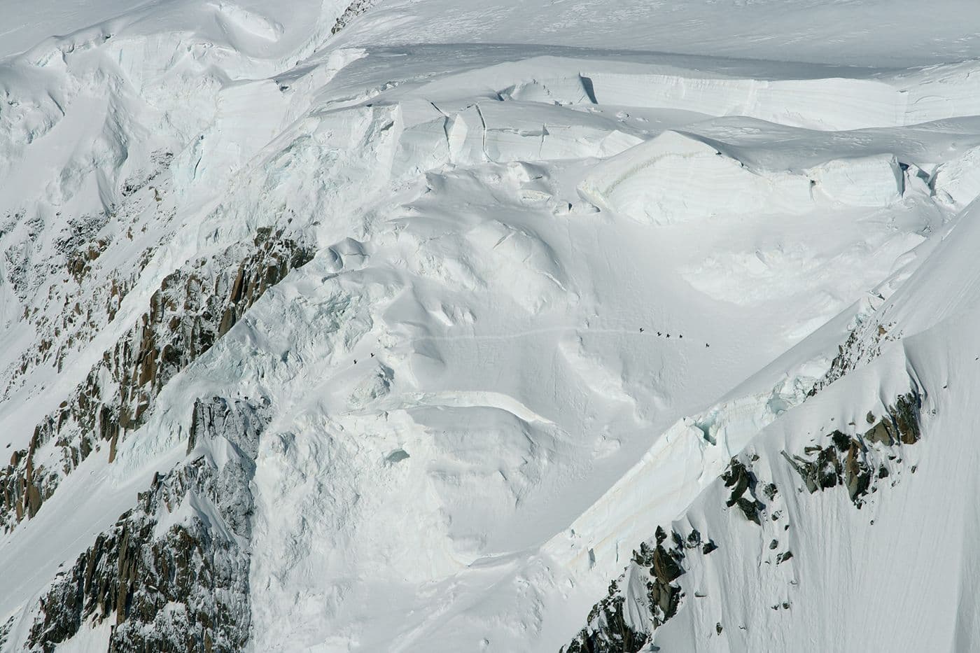 Avalanche Brenva Mont Blanc — photo 3