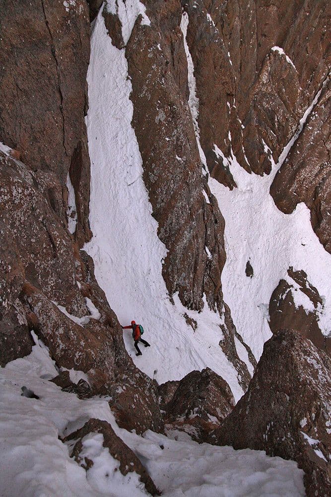 Diedro Serenidad Peña Telera Ascension Hivernale — photo 2