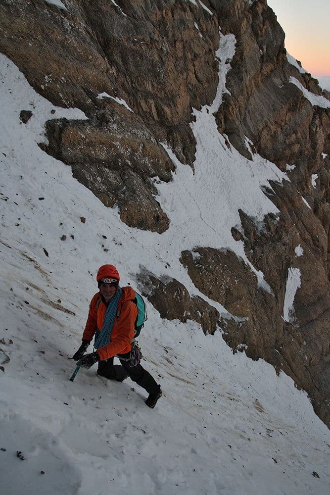 Diedro Serenidad Peña Telera Ascension Hivernale — photo 3