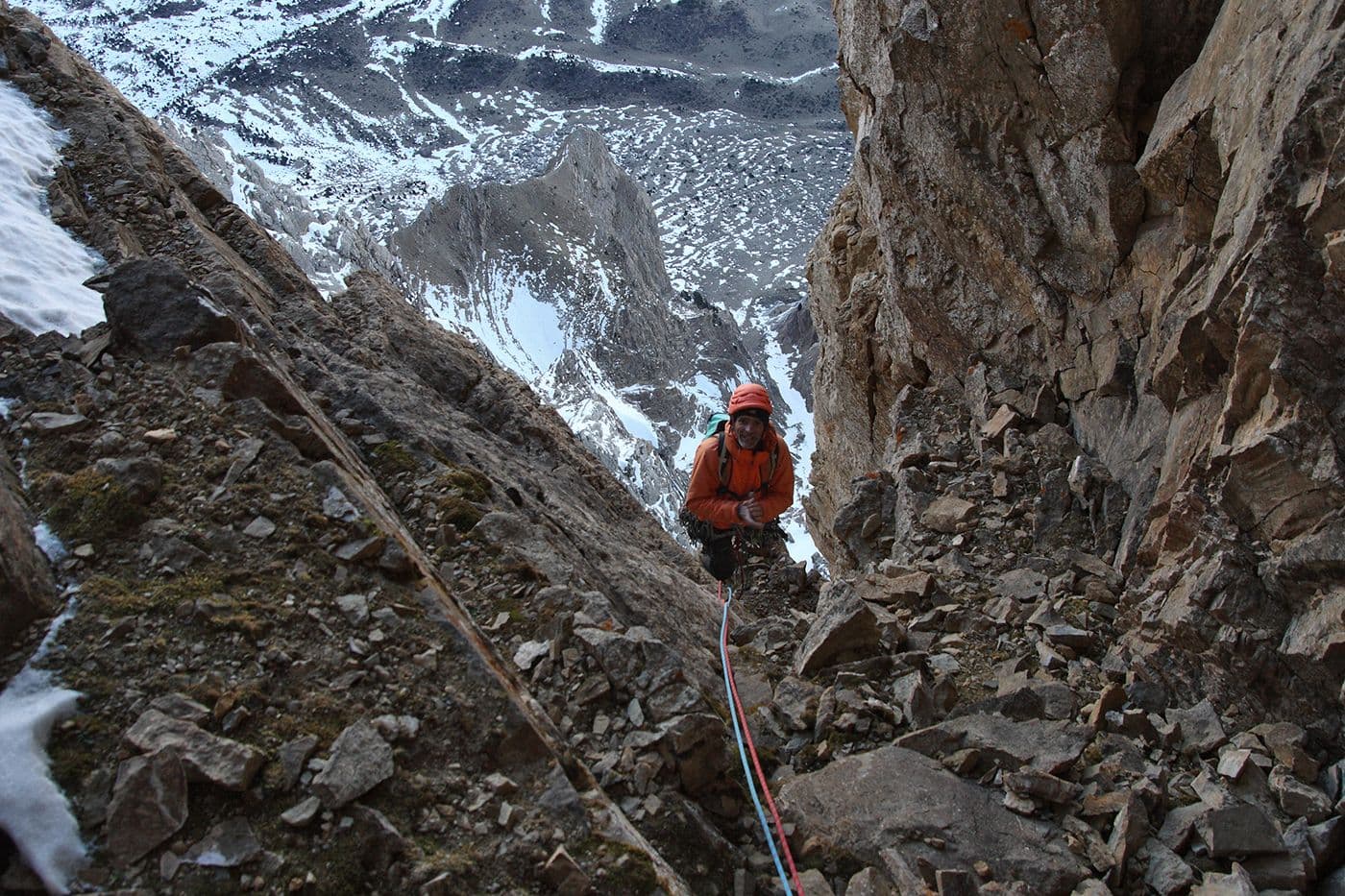 Diedro Serenidad Peña Telera Ascension Hivernale — photo 9