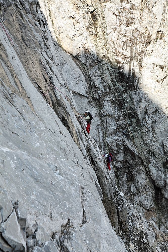 Face Nord Piton Carré Voie Ravier — photo 6