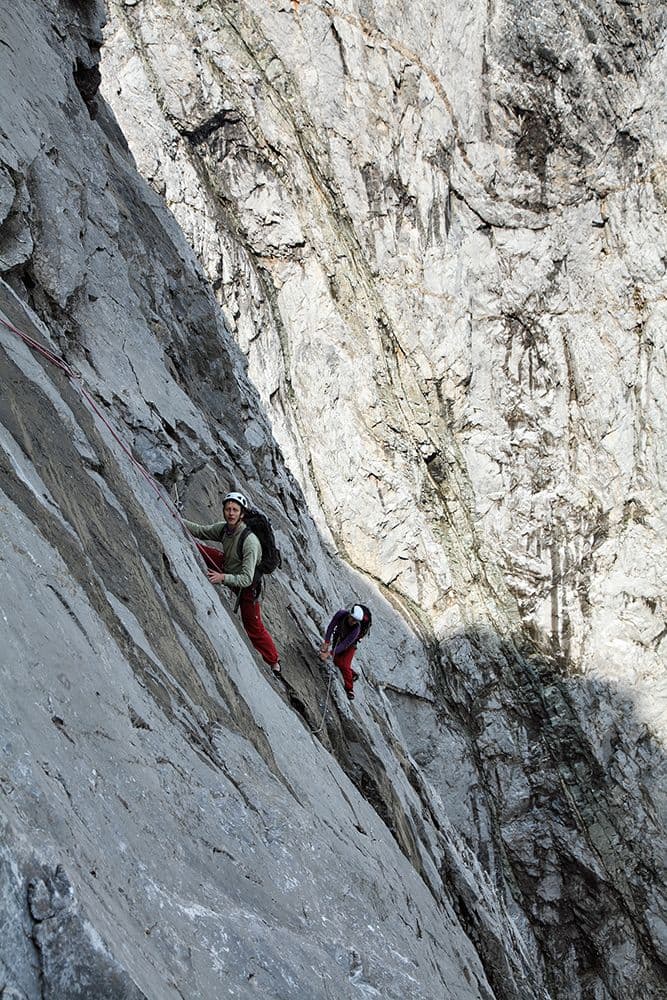 Face Nord Piton Carré Voie Ravier — photo 7