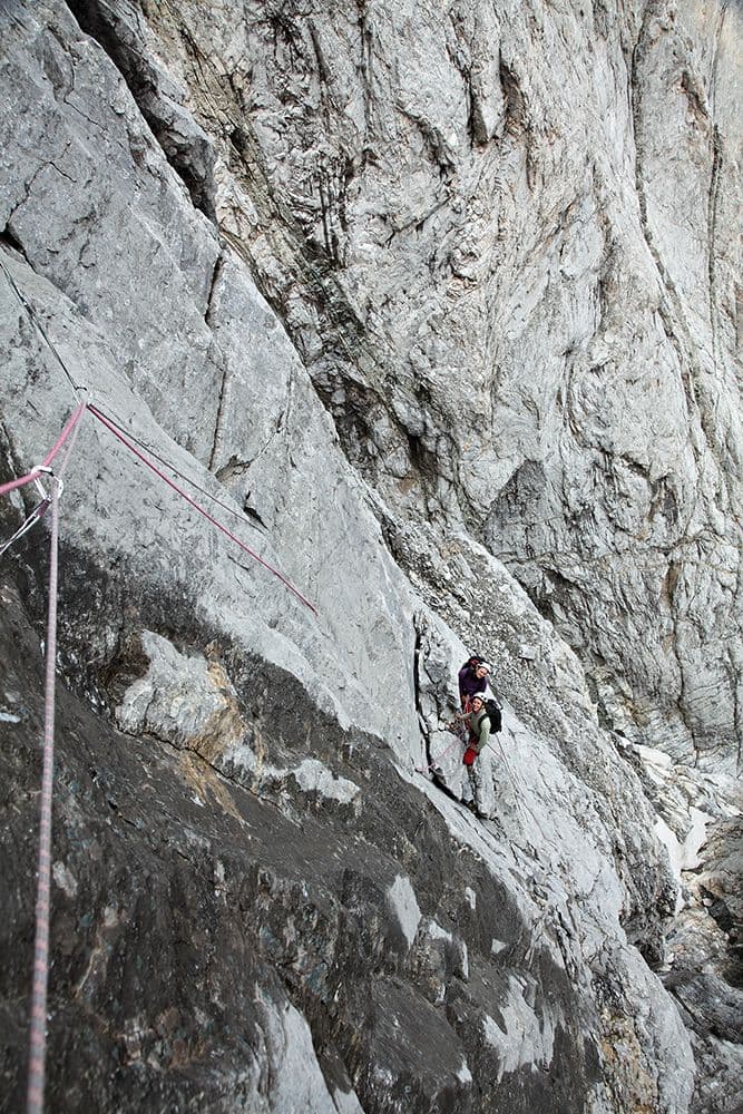 Face Nord Piton Carré Voie Ravier — photo 8