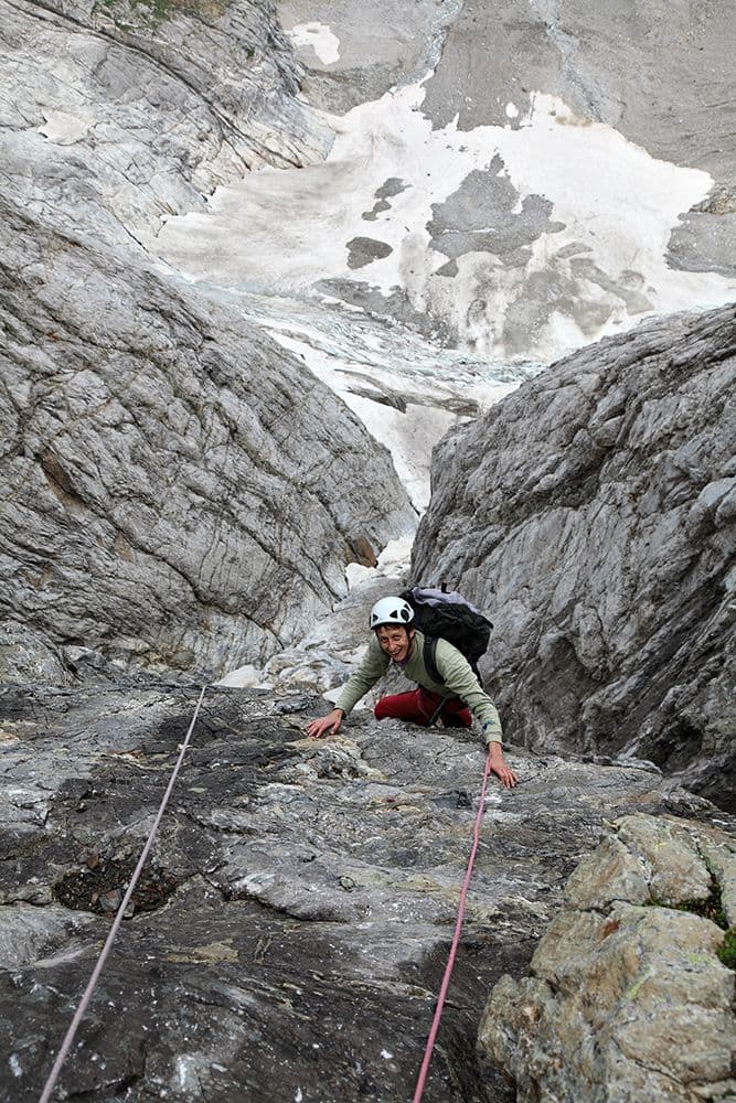 Face Nord Piton Carré Voie Ravier — photo 9