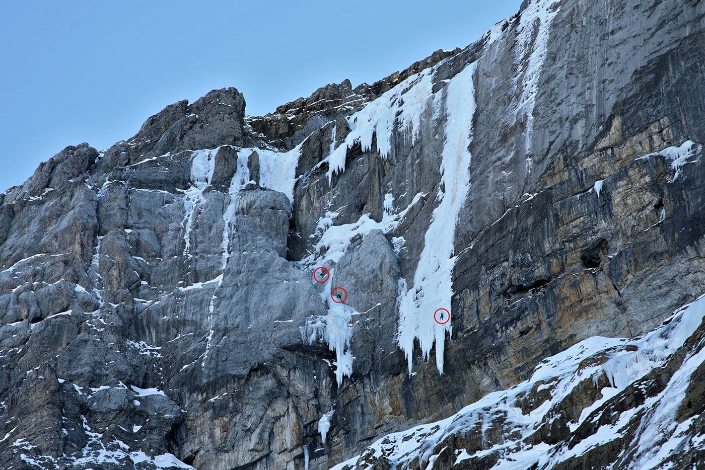 Gavarnie Montée Trois Étages Hiver Sortie Casque du Marboré — photo 6