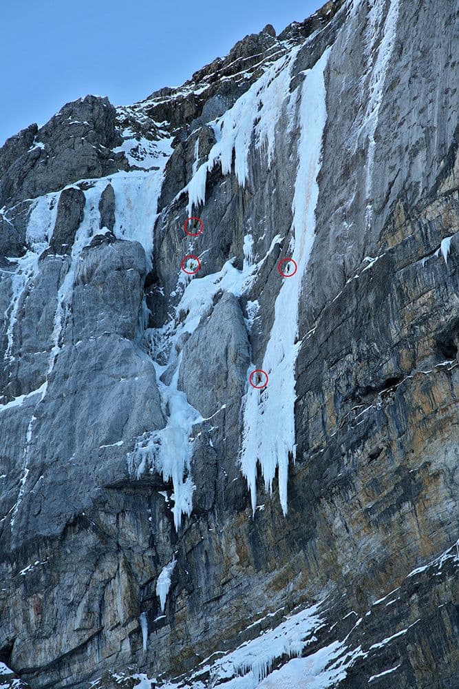 Gavarnie Montée Trois Étages Hiver Sortie Casque du Marboré — photo 7