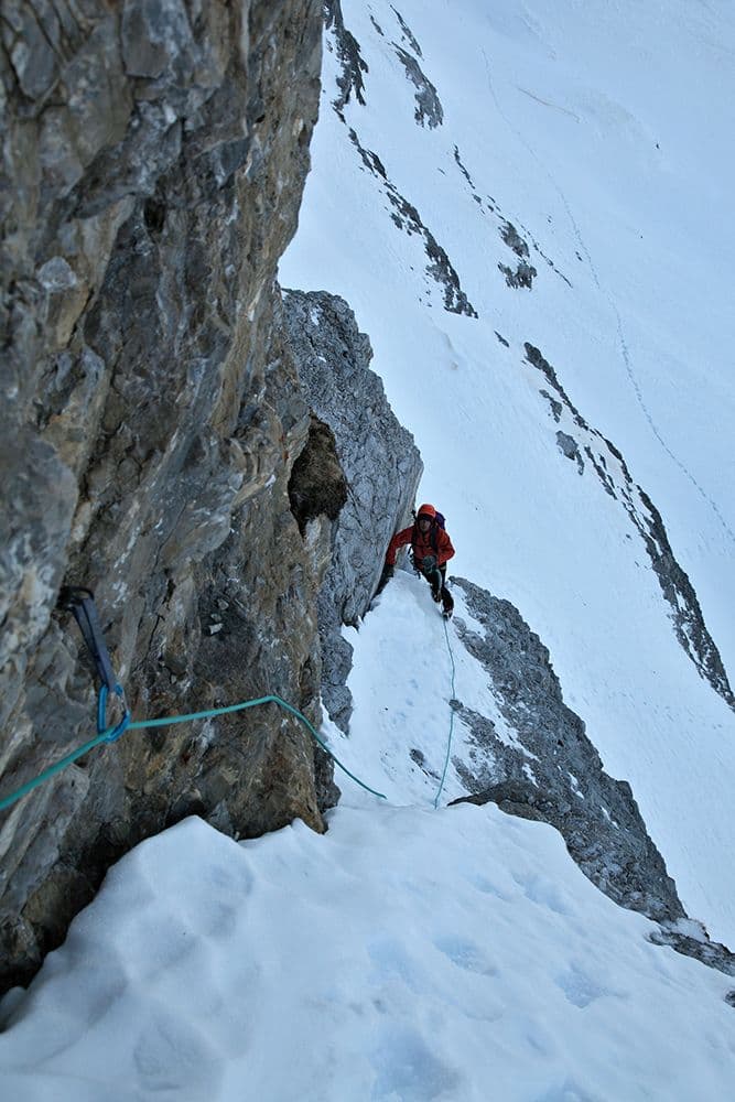 Gavarnie Montée Trois Étages Hiver Sortie Casque du Marboré — photo 10