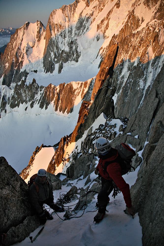 Traversée Aiguilles du Diable Mont Blanc du Tacul — photo 2