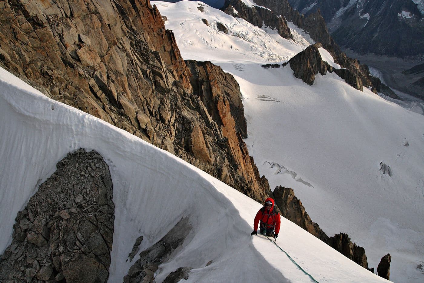 Traversée Aiguilles du Diable Mont Blanc du Tacul — photo 3