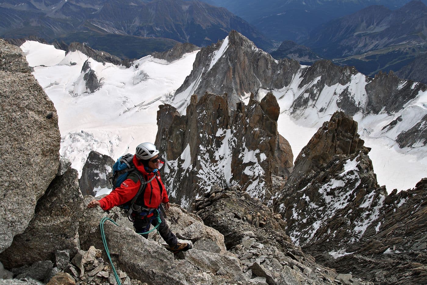 Traversée Aiguilles du Diable Mont Blanc du Tacul — photo 8