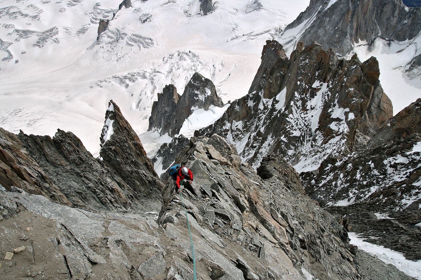 Traversée Aiguilles du Diable Mont Blanc du Tacul — photo 9