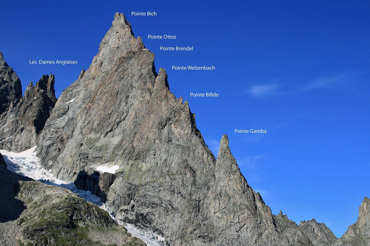 Arête Intégrale de Peuterey au Mont Blanc — photo 2