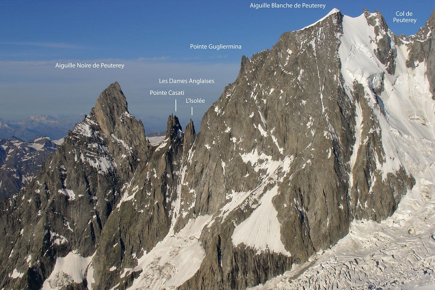 Arête Intégrale de Peuterey au Mont Blanc — photo 3