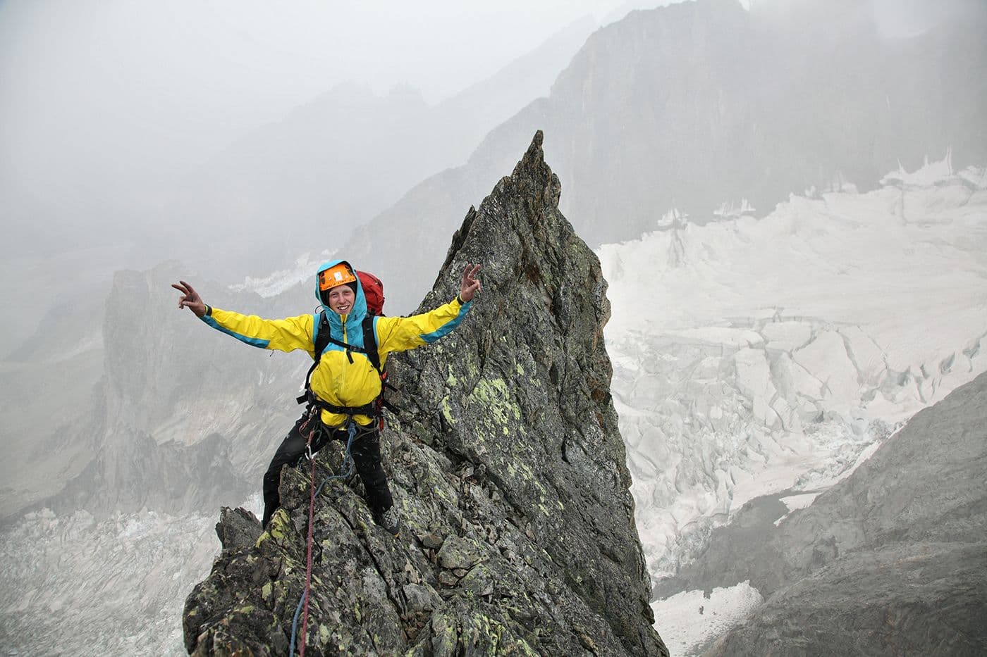 Arête Intégrale de Peuterey au Mont Blanc — photo 16