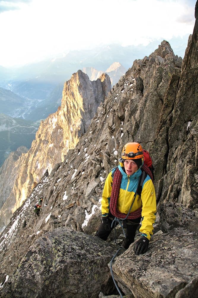 Arête Intégrale de Peuterey au Mont Blanc — photo 19