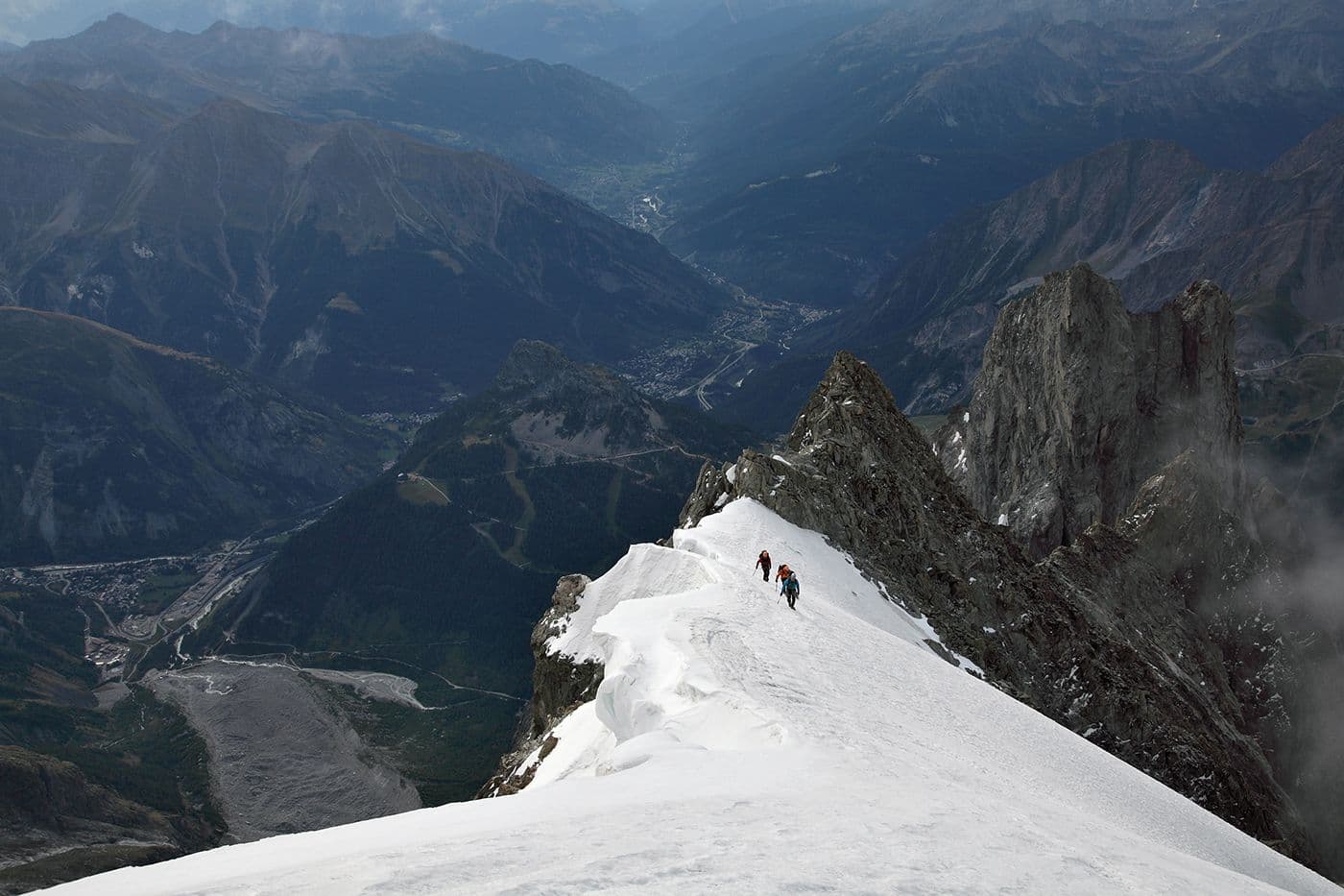 Arête Intégrale de Peuterey au Mont Blanc — photo 21