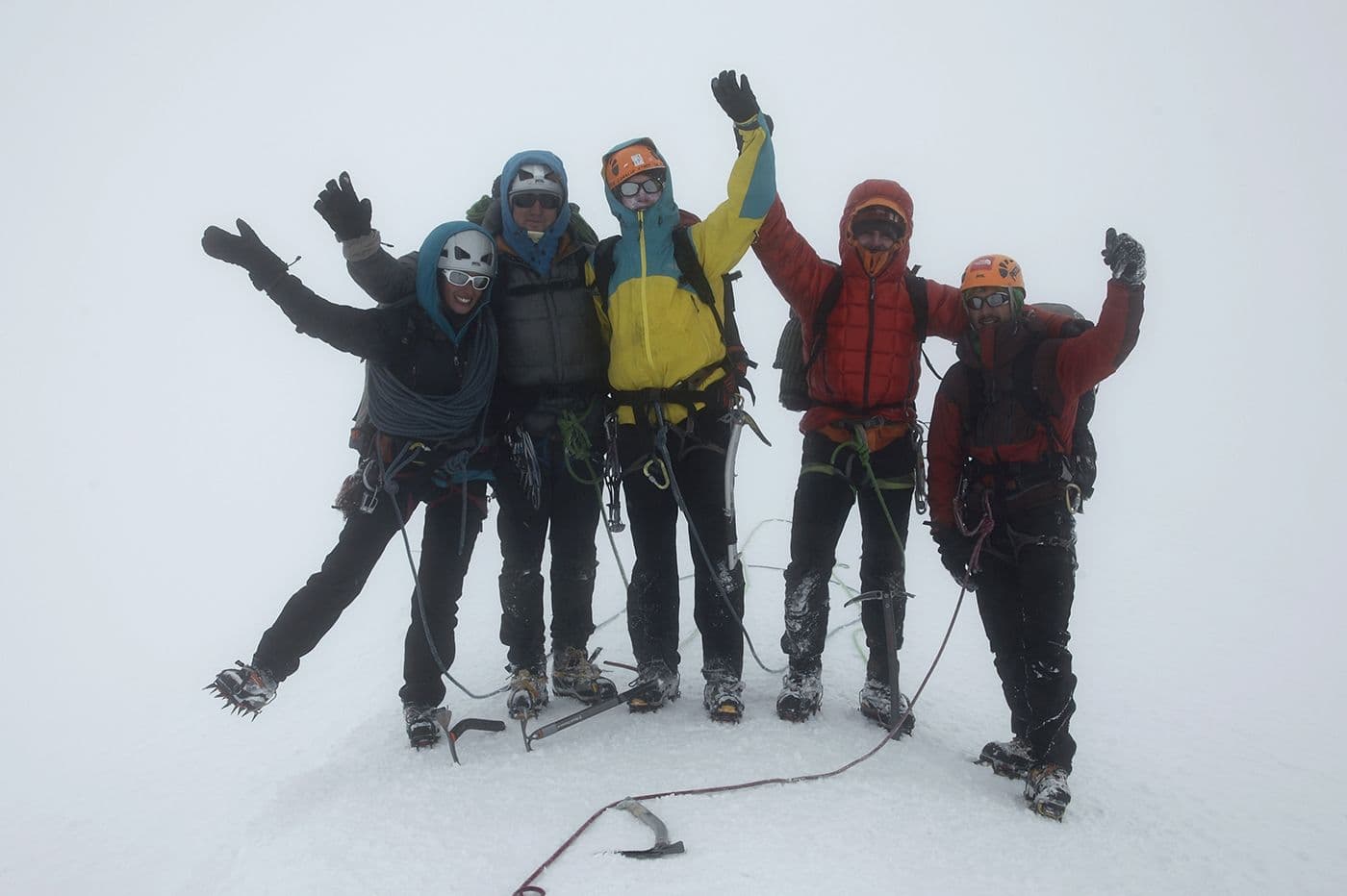 Arête Intégrale de Peuterey au Mont Blanc — photo 26