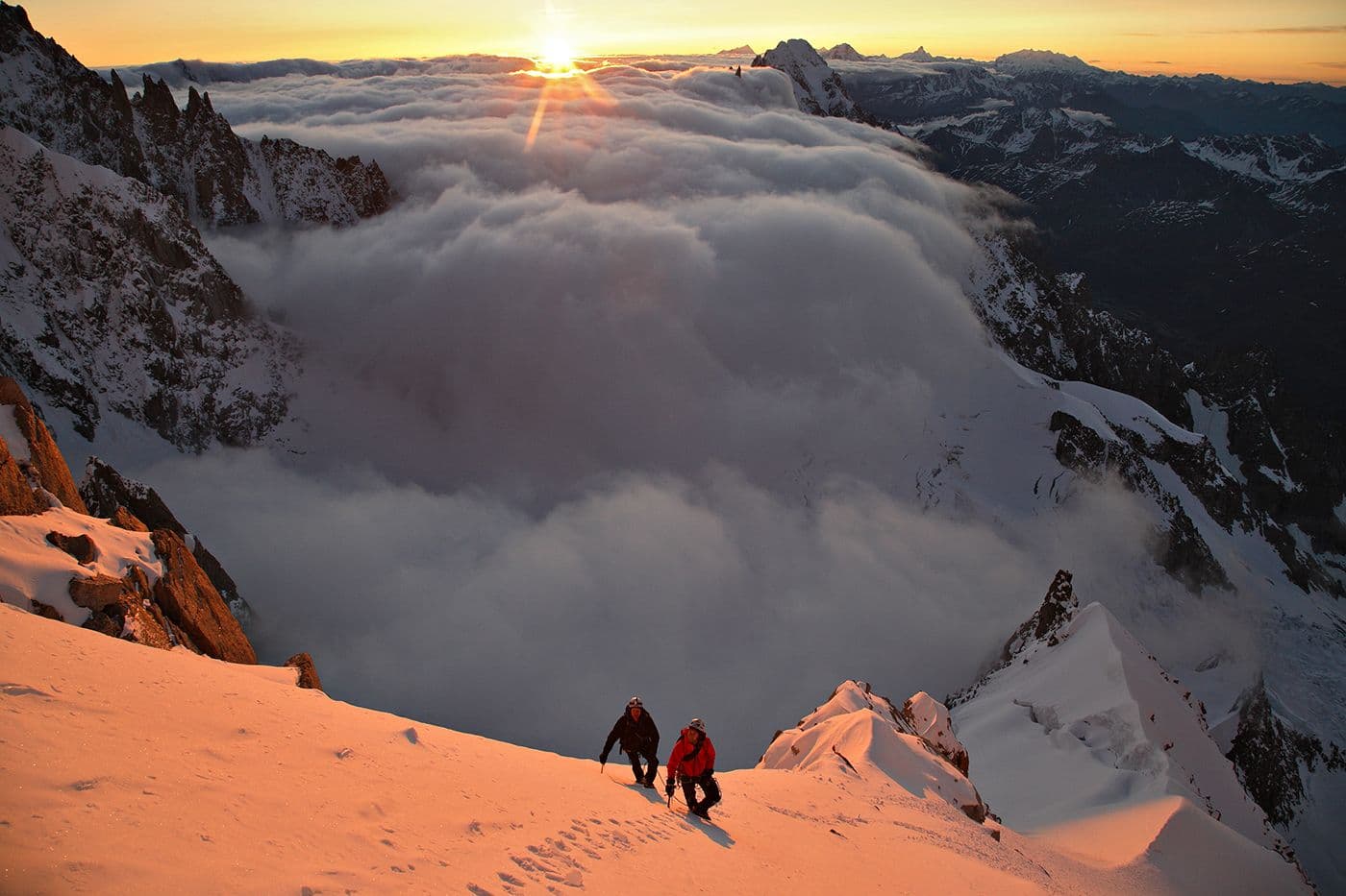 Sélection Photos Arêtes Massif Mont Blanc — photo 15