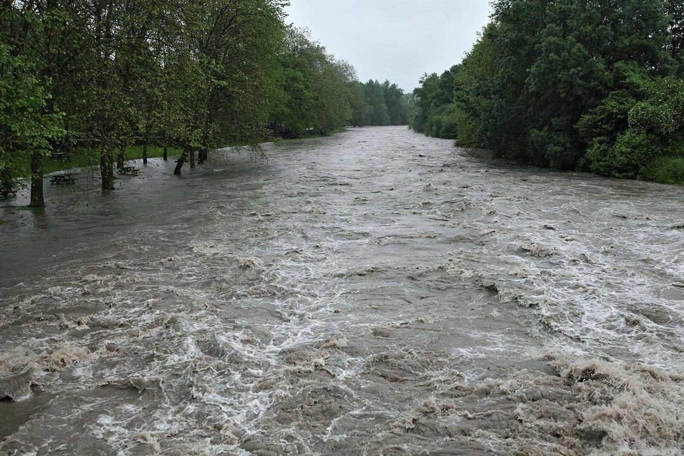 Crues Inondations Gave Ossau 2013