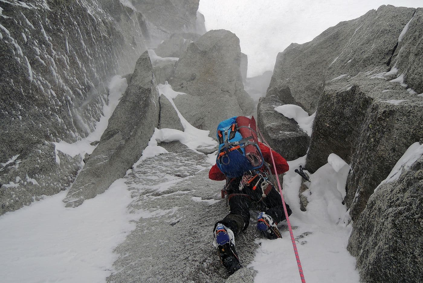 Face Nord Drus Voie Allain Leininger — photo 2