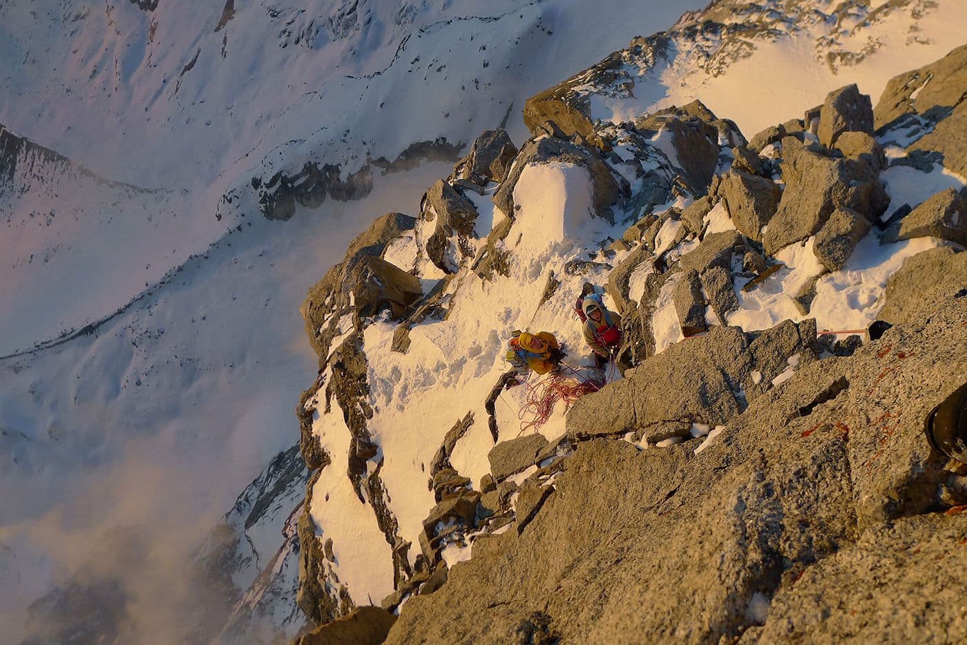 Face Nord Drus Voie Allain Leininger — photo 14