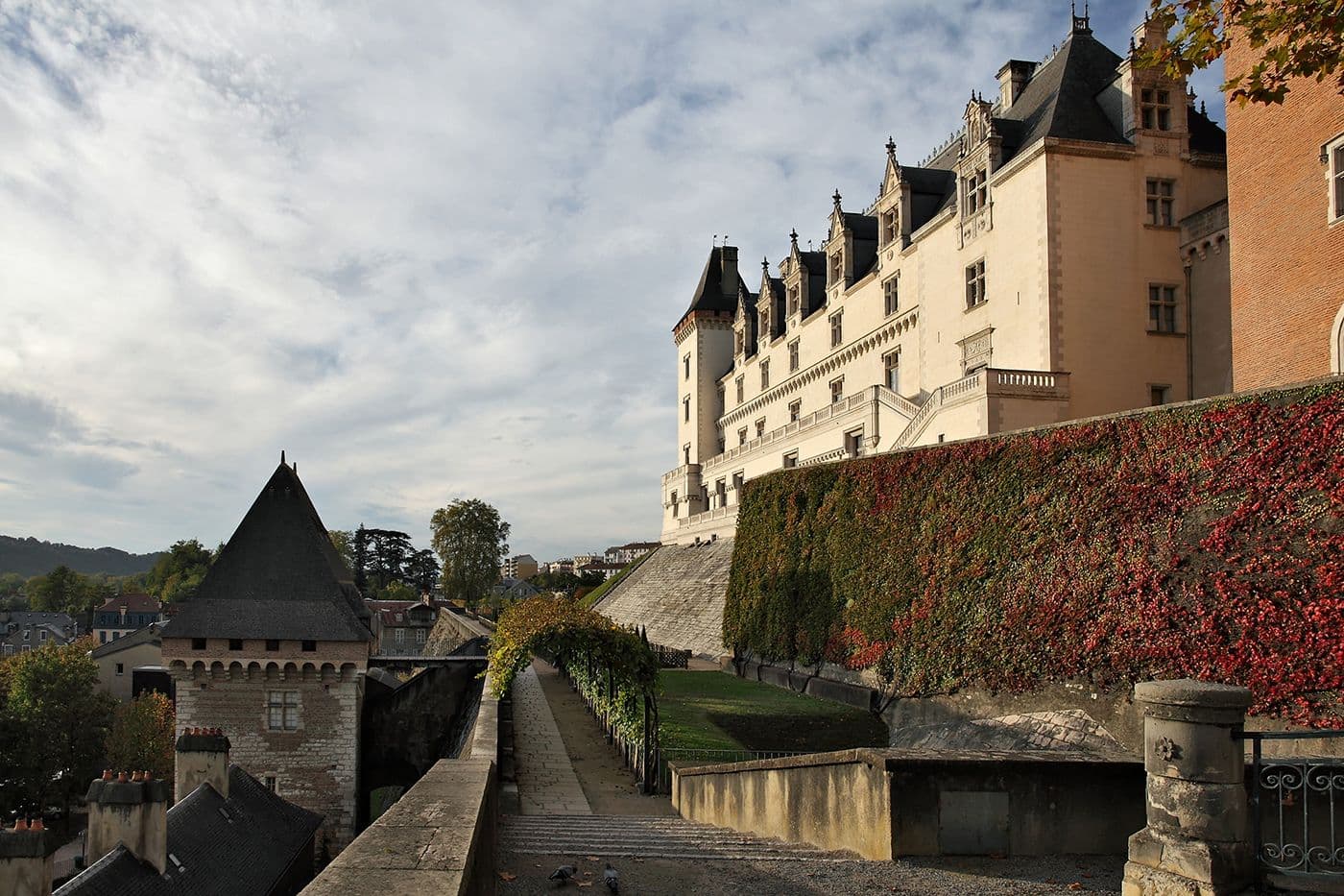 Façades Pau Château Pau