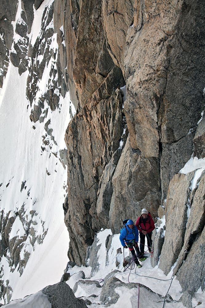 Goulottes Glace Massif Mont Blanc — photo 2
