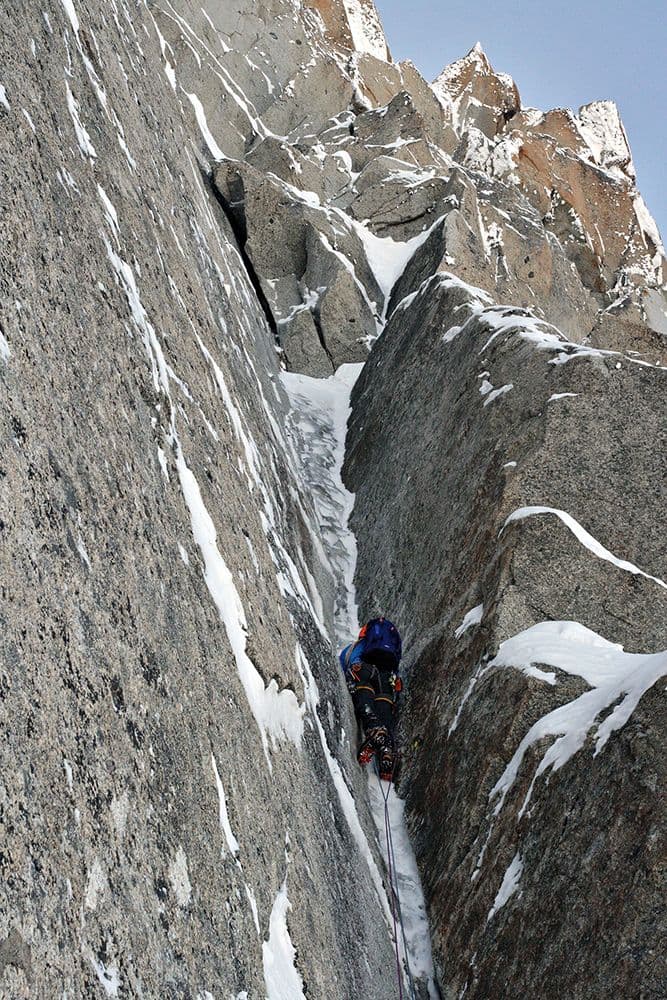 Goulottes Glace Massif Mont Blanc — photo 3