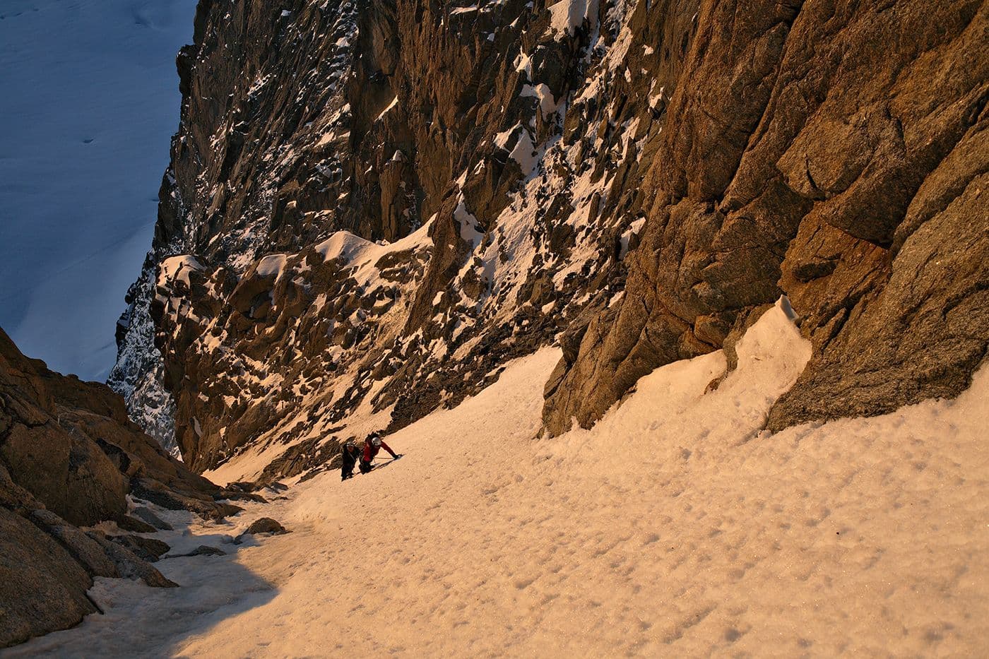 Goulottes Glace Massif Mont Blanc — photo 9
