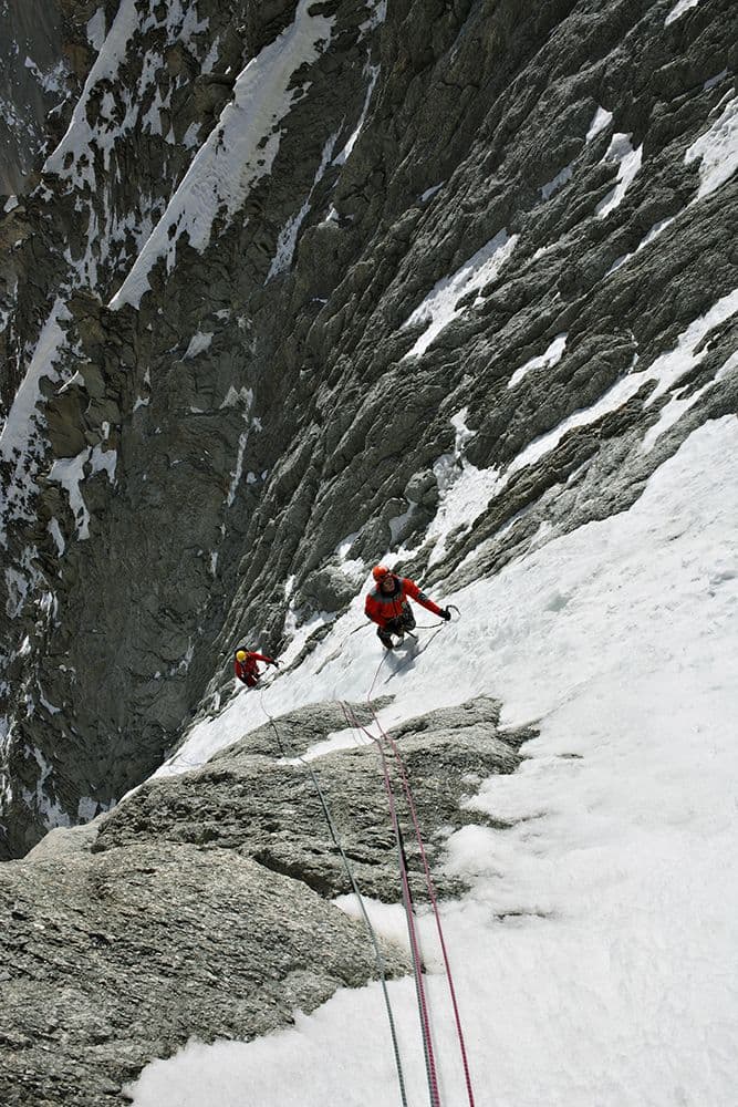Goulottes Glace Massif Mont Blanc — photo 11
