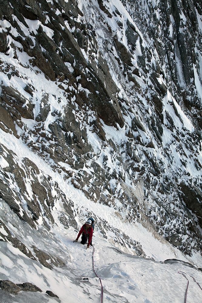 Goulottes Glace Massif Mont Blanc — photo 19