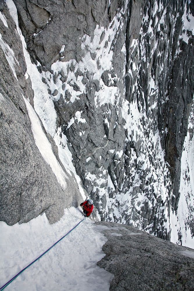 Goulottes Glace Massif Mont Blanc — photo 20