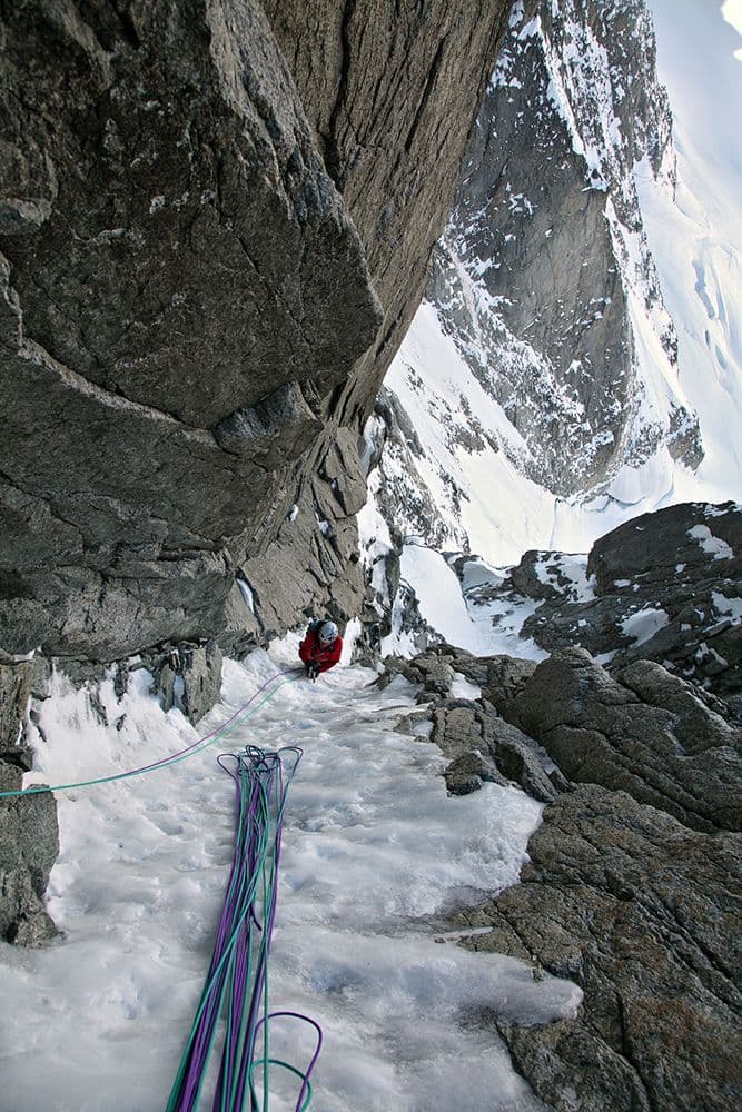 Goulottes Glace Massif Mont Blanc — photo 21