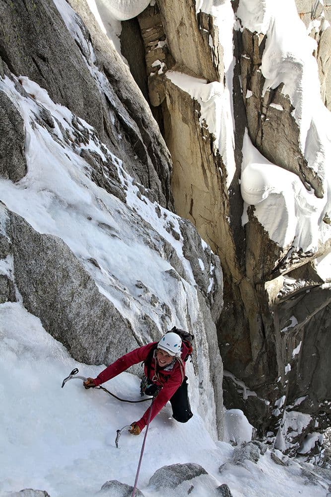 Goulottes Glace Massif Mont Blanc — photo 22