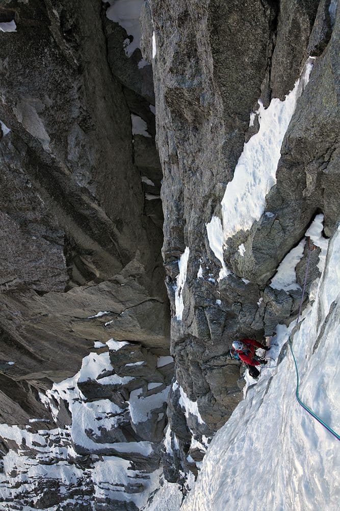 Goulottes Glace Massif Mont Blanc — photo 23