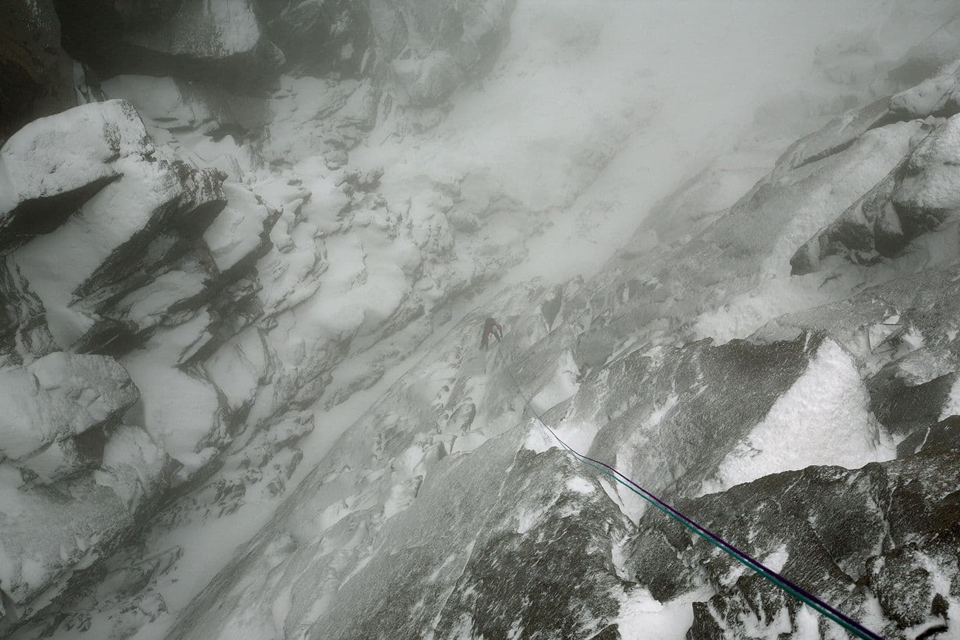 Goulottes Glace Massif Mont Blanc — photo 24