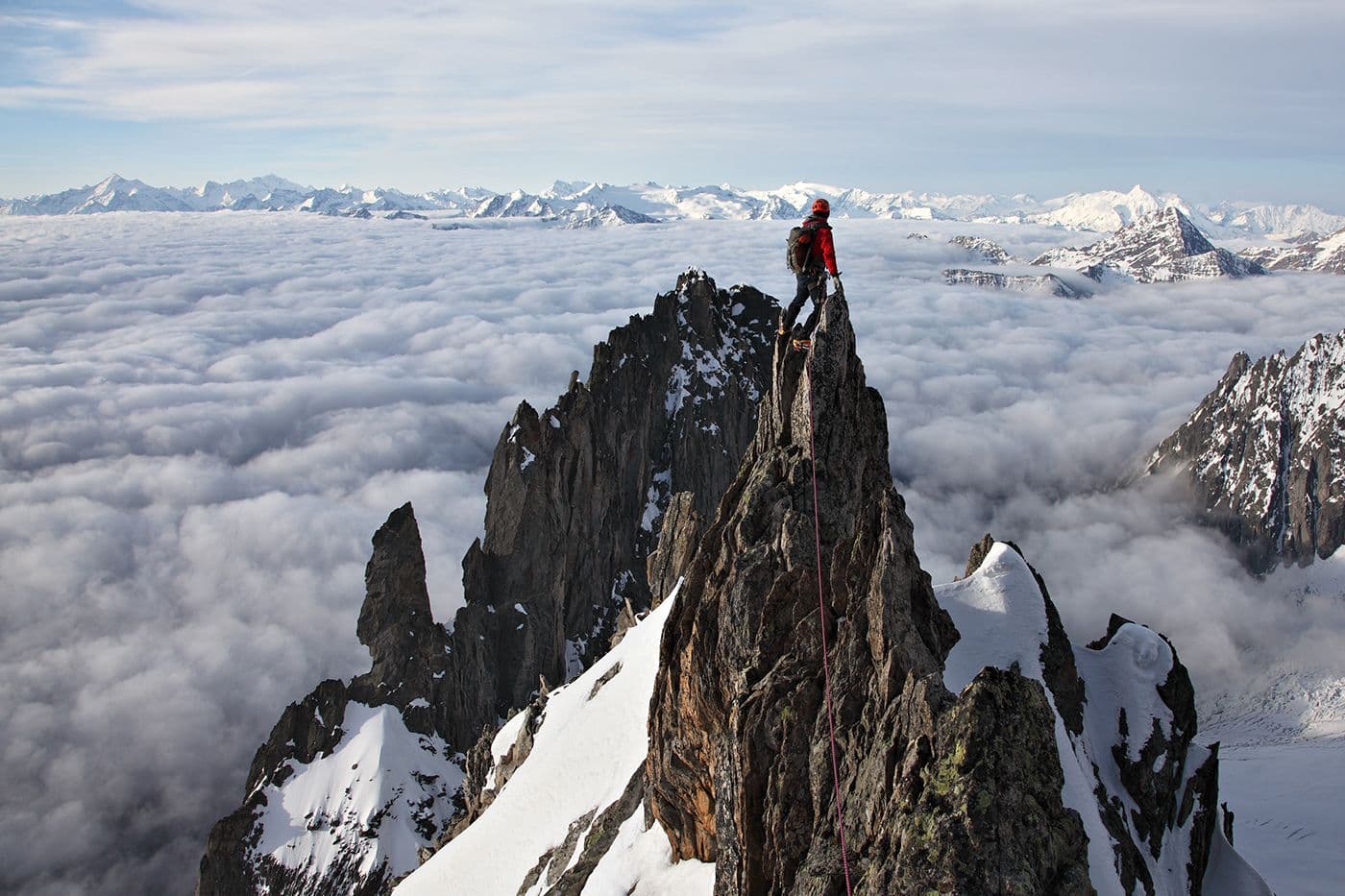 Escalade Père Éternel Aiguille Brenva — photo 8