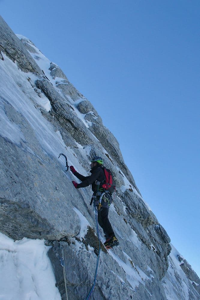 Escalades Placages Glace Pyrénées — photo 3