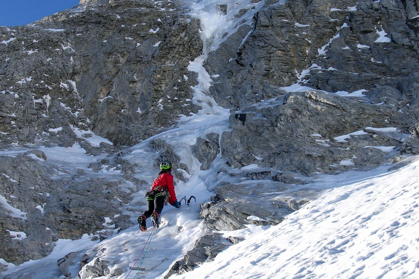 Escalades Placages Glace Pyrénées — photo 11