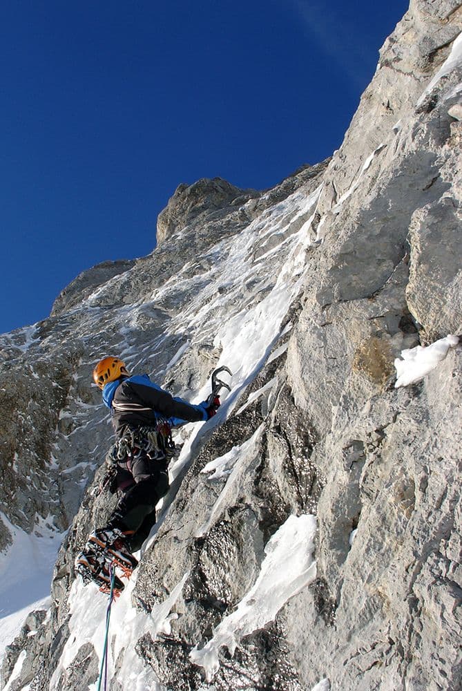 Escalades Placages Glace Pyrénées — photo 12