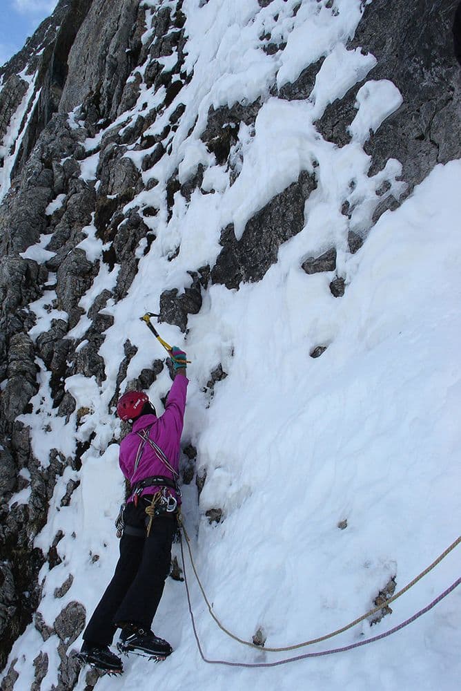 Escalades Placages Glace Pyrénées — photo 17