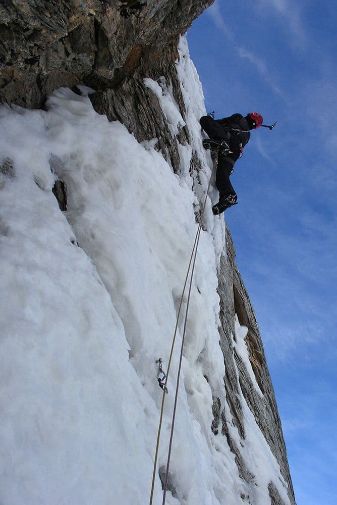 Escalades Placages Glace Pyrénées — photo 18